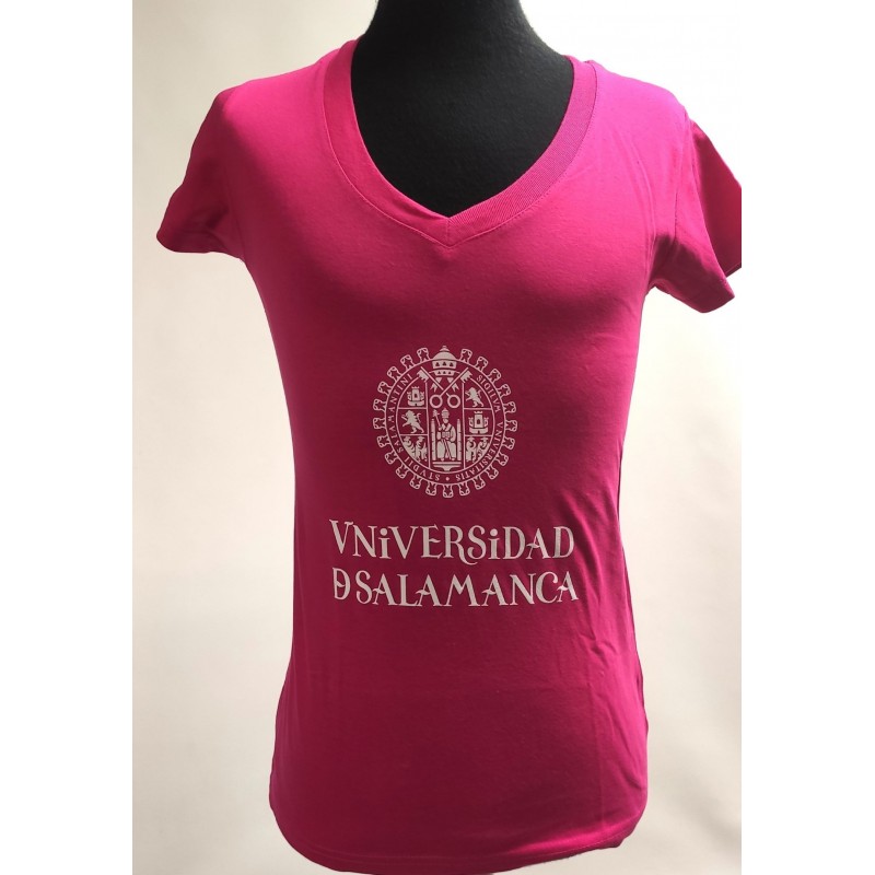CAMISETA MUJER PICO