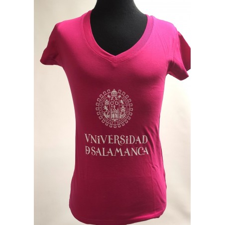 CAMISETA MUJER PICO