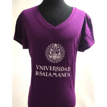 CAMISETA MUJER PICO