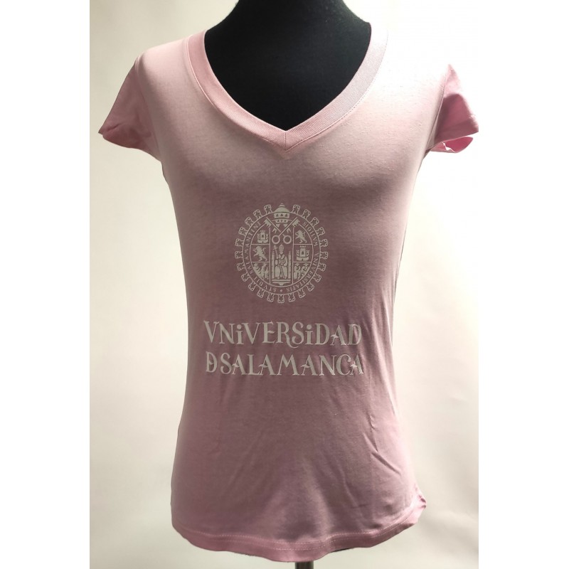 CAMISETA MUJER PICO