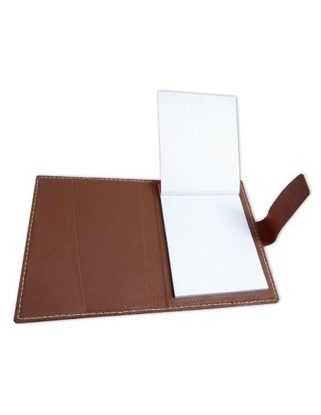 Block de notas cuero